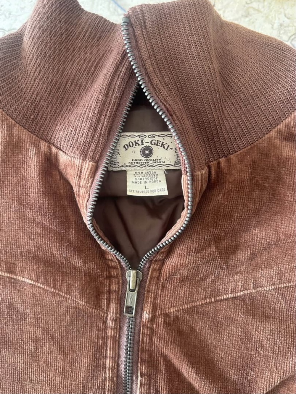 Classic Brown Corduroy Jacket